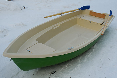 Пластиковая лодка Тортилла - 4 с рундуками