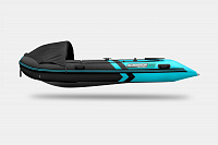 Лодка надувная Gladiator Active C 370 AL черно/бирюзовый