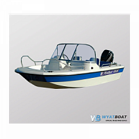 Стеклопластиковый катер Wyatboat - 430 DC (тримаран)