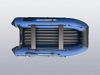 Лодка надувная Big Boat Regat (Регат) 360 синий/серый