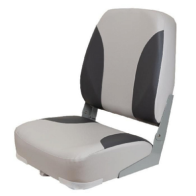 Поворотное кресло в лодку Classic High Back серый/графит