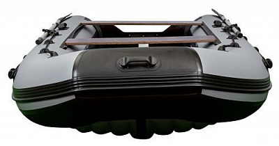 Лодка надувная River Boats RB - 390 НДНД Черно-Серый