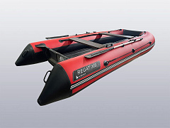 Лодка надувная Big Boat Regat (Регат) 360 Lux красный/серый