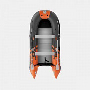 Лодка надувная Gladiator Active C 420 AL оранжево/темносерый