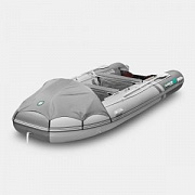 Лодка надувная Gladiator E 380 PRO светло/темносерый