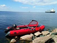 Лодка надувная River Boats RB - 370 НДНД красный