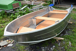 Алюминиевая лодка Виза Алюмакс 355