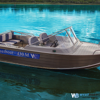 Алюминиевый катер Wyatboat - 430 M