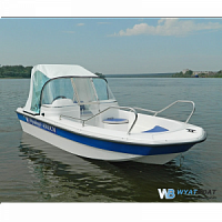 Стеклопластиковый катер Wyatboat - 430 DCM (тримаран)
