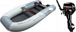 лодка Gladiator Air E 350 S + мотор Gladiator G9,8FHS