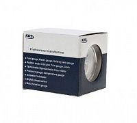 Вольтметр аналоговый 18-32 В, белый циферблат, нержавеющий ободок, д. 52 мм