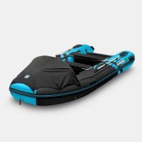 Лодка надувная Gladiator E 380 PRO Черно-Бирюзовый