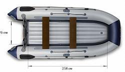 Лодка надувная Флагман 360 U
