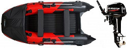 лодка Gladiator Air E 380 PRO+ мотор Gladiator G9,9FHS