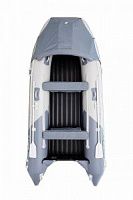 Лодка надувная Gladiator E 420 PRO светло/темносерый