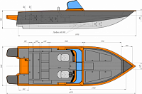 Алюминиевая лодка Магнум Спорт 600