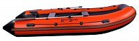 Лодка надувная River Boats RB - 390 Черно-Оранжевый