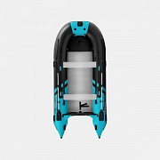 Лодка надувная Gladiator Active C 370 AL черно/бирюзовый