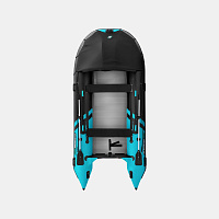 Лодка надувная Gladiator Active C 370 AL черно/бирюзовый