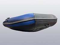 Лодка надувная Big Boat Regat (Регат) 380 синий/серый