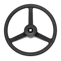 Колесо рулевое чёрное (диаметр 325 мм)
