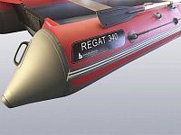 Лодка надувная Big Boat Regat (Регат) 340 Lux красный/серый