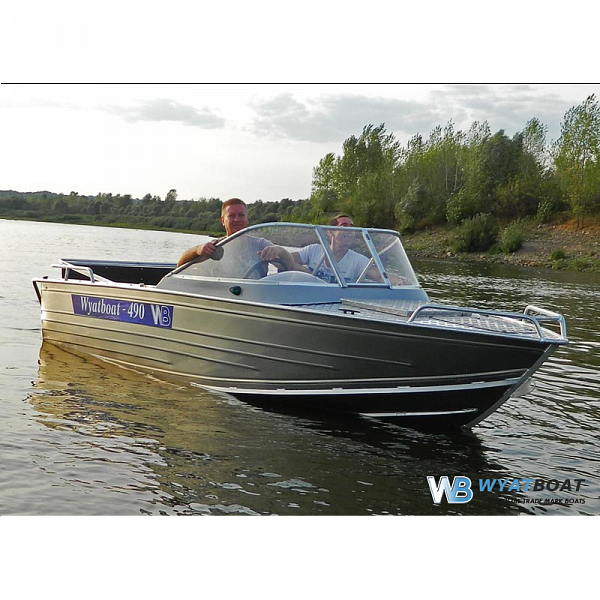 Алюминиевый катер Wyatboat - 490