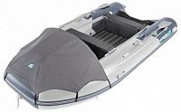 Лодка надувная Gladiator E 420 PRO светло/темносерый