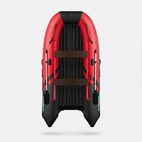 Лодка надувная Gladiator E 380 S красно/черный