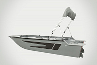 Моторная лодка Swimmer 370 XL + тент ходовой