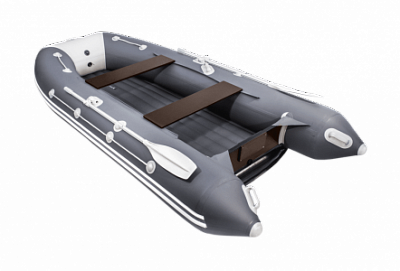 Лодка надувная Таймень LX - 3600 НДНД графит/светло-серый