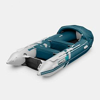 Лодка надувная Gladiator E 380 PRO Морской Зеленый-Белый