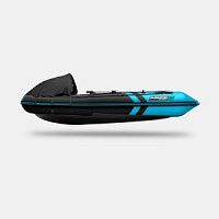 Лодка надувная Gladiator E 350 PRO Черно-Бирюзовый