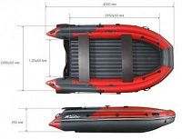 Лодка надувная Reef Skat Тритон 400 NDFi