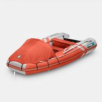 Лодка надувная Gladiator E 350 PRO Красно-Белый