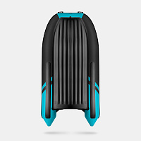 Лодка надувная Gladiator E 420 S черно/бирюзовый