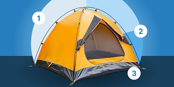 Как собрать палатку