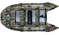 Лодка надувная Gladiator Professional D 370 AL FB CAMO