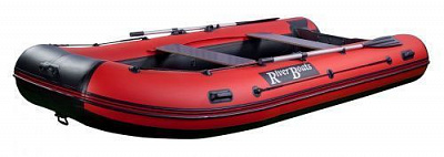 Лодка надувная River Boats RB - 350 Черно-Серый