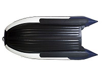 Лодка надувная Gladiator E 380 PRO красно/черный