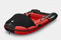 Лодка надувная Gladiator Active C 400 AL красно/черный