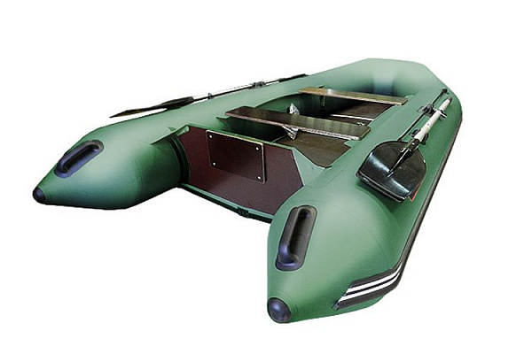 Лодка надувная Хантер 320 ЛК (зеленый)
