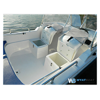 Стеклопластиковый катер Wyatboat - 430 M (тримаран)