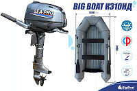 Лодка надувная Big Boat К 310 НД+Лодочный мотор Sea-Pro F 6 S