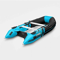 Лодка надувная Gladiator Light B 370 AL Черно-Бирюзовый