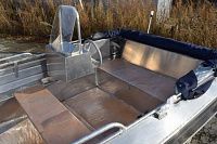 Алюминиевый катер Виза Алюмакс 435