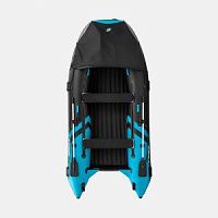 Лодка надувная Gladiator E 380 PRO Черно-Бирюзовый