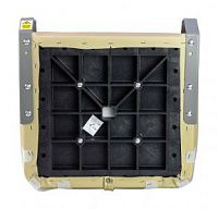 Кресло мягкое складное Economy, обивка винил, цвет песочный, Marine Rocket