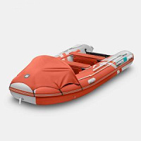 Лодка надувная Gladiator E 380 PRO Красно-Белый