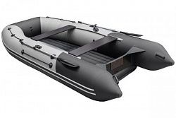 Лодка надувная Таймень RX - 3900 НДНД светло-серый/черный